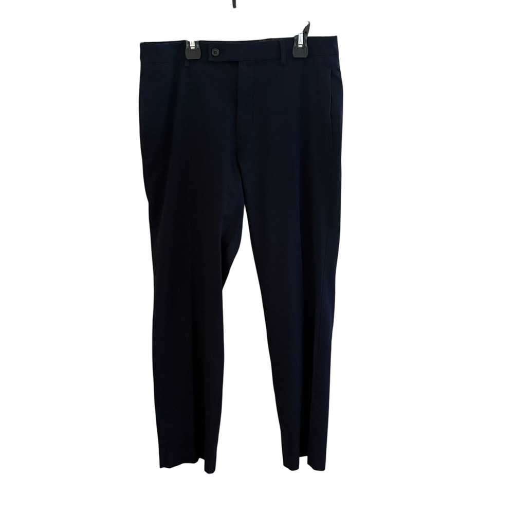 Lauren Ralph Lauren Women's Petite Dress Pants Navy Black Label Size 10P 32Wx30L